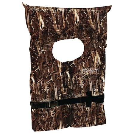 Seachoice Type II Life Vest - Adult, Camouflage, 90 lbs. & up 86030